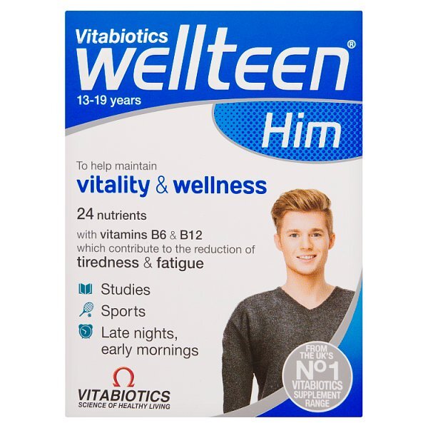 Vitabiotics Wellteen Him 30 Tablets