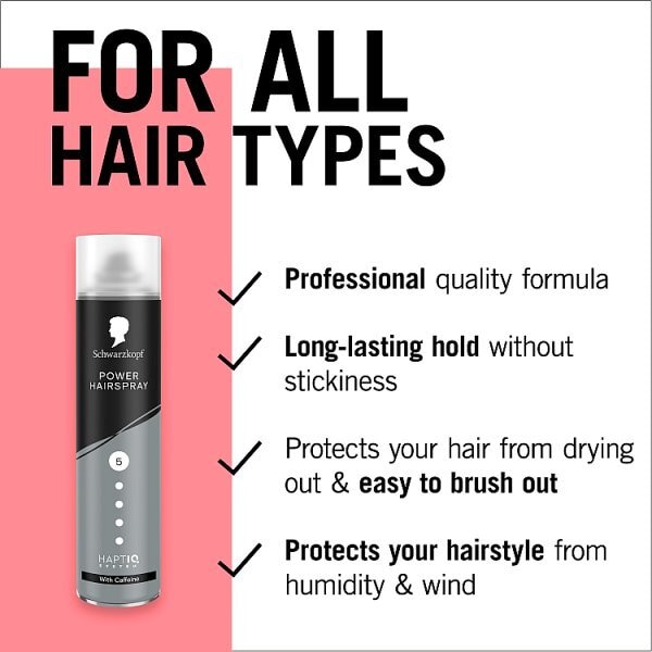 Schwarzkopf Styling Hairspray 400Ml Power Uk