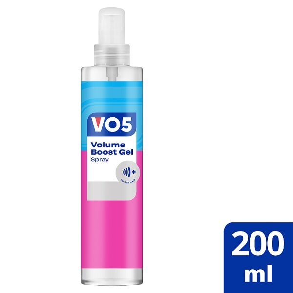 Vo5 Volume Boost Gel Spray for all-day hold 200ml