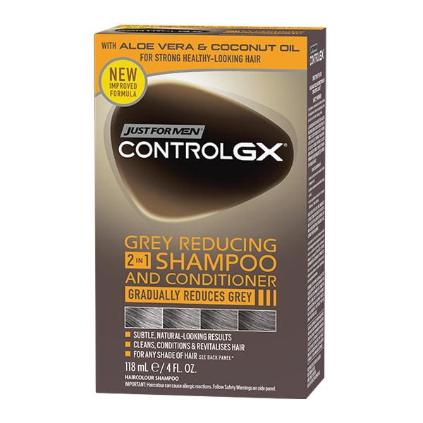 Control GX Grey Reducing 2in1 Shampoo & Conditioner 118ml