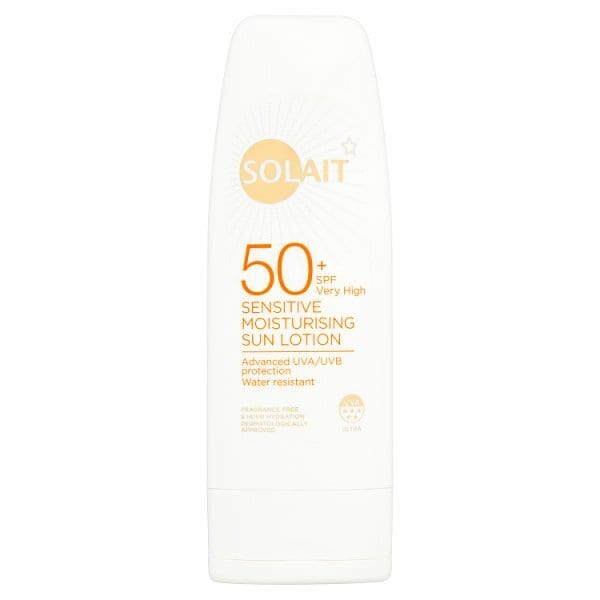 Solait Sensitive Sun Cream SPF50+ 200ml