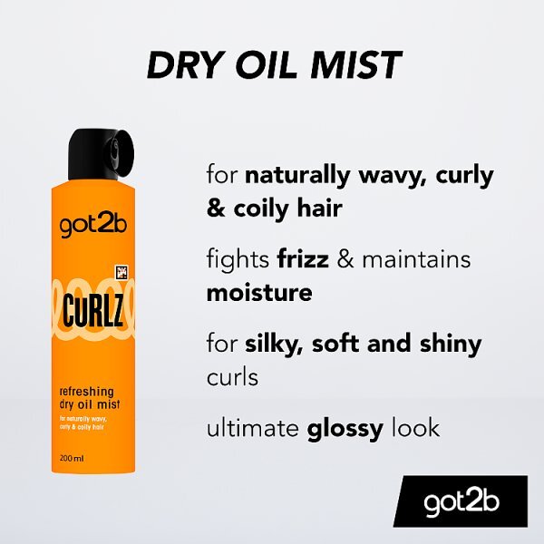 Got2b Curlz Refreshing Dry Oil Mist
