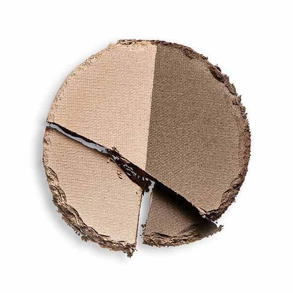 Revolution Pro Duo Eyebrow Powder Dark Brown