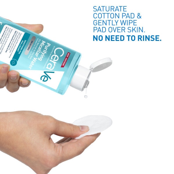 CeraVe Purifying Micellar Water Removes Makeup & Unclogs Pores 400ml