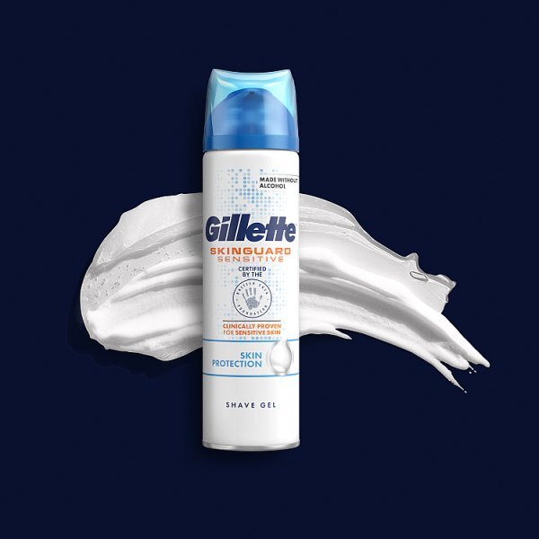 Gillette Hydra Skinguard Sensitive Shaving Gel 200ml