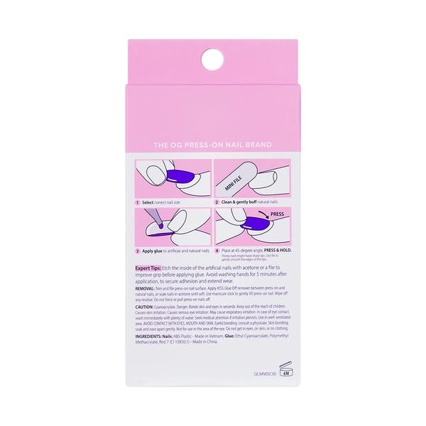 KISS GLAM JEWEL NAILS BREEZE OF BLISS