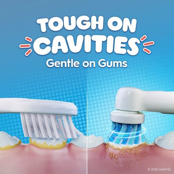 Oral-B Pro Kids Spiderman Toothbrush Heads, 4 Counts