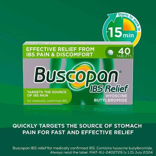 Buscopan IBS Relief 40 Tablets