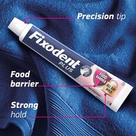 Fixodent Plus Food Seal Denture Adhesive 40ml