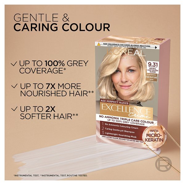 L'Oréal Paris Excellence Age Perfect Nudes 8.13 Beige Blonde