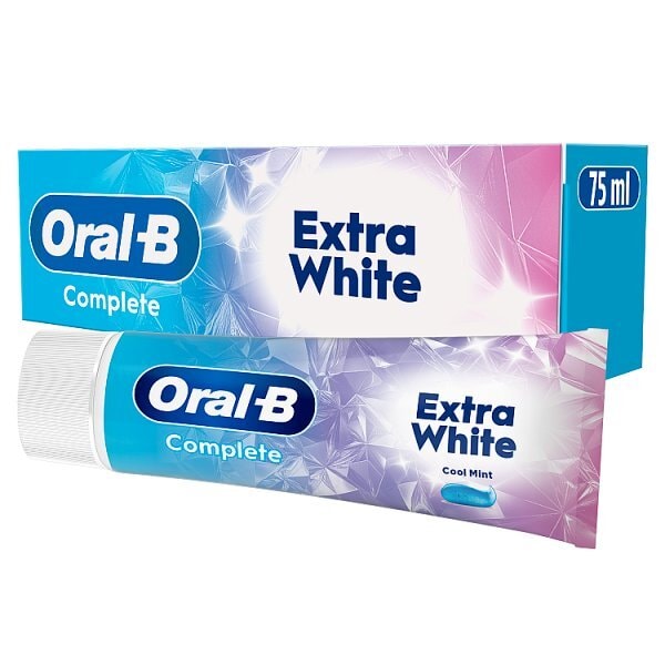 Oral-B Complete Extra White Toothpaste 75ml