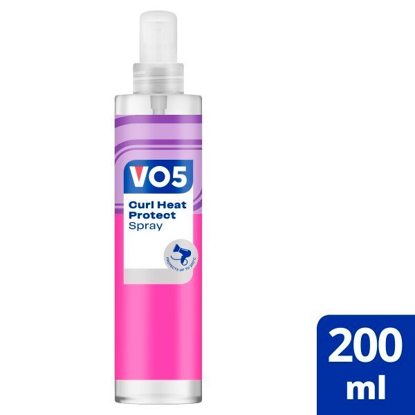Vo5 Curl Heat Protect Spray 200ml