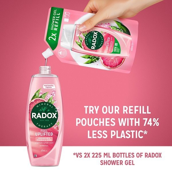 Radox Mineral Therapy Feel Uplifted Shower Gel 675 ml