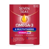 Seven Seas Omega 3 & Multivitamins Woman 50+ Duo