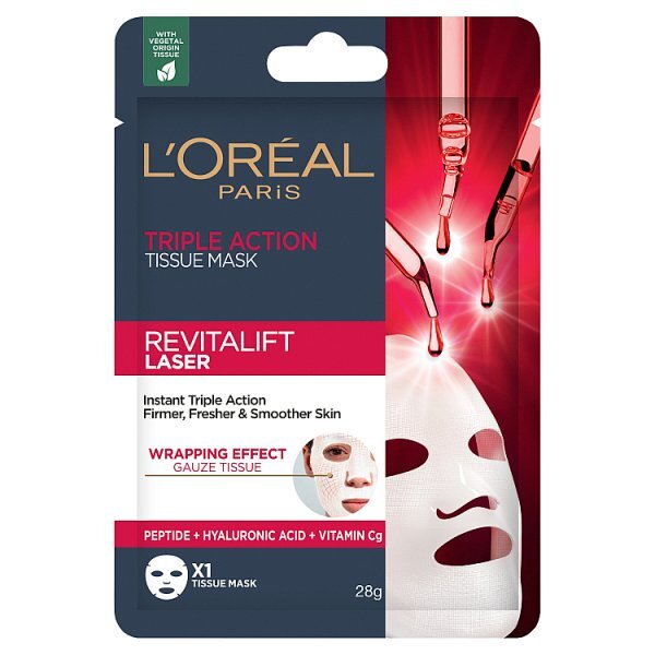 L'oreal Paris Revitalift Laser Triple Action Tissue Mask 28G