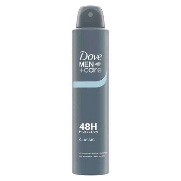 Dove Men+Care Antiperspirant Aerosol Deodorant Classic 200ml