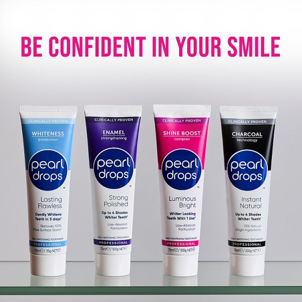 Pearl Drops Luminous Bright White Toothpolish 75ml