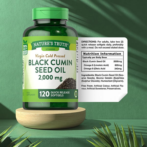 Black Cumin Seed Oil Is Used For Beautiful Hair & Skin