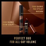 Max Factor 2000 Calorie Pro Stylist Mascara Black Brown