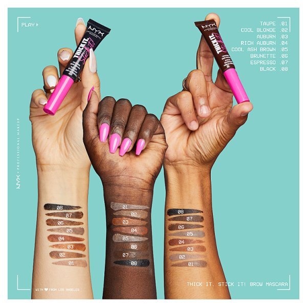 NYX Professional Makeup Brow Mascara - Brunette