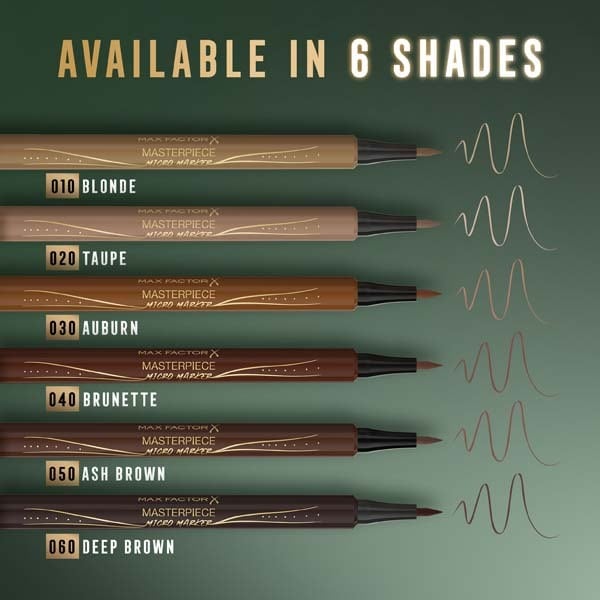 Max Factor Masterpiece Micro Marker Eyebrow Pen Ash Brown
