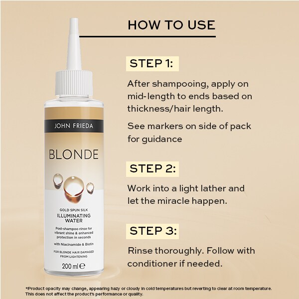 John Frieda Blonde Illuminating Water 200ml