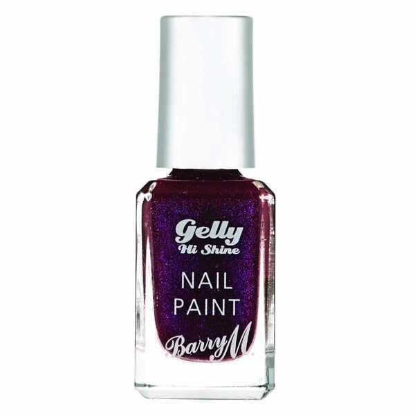 Barry M Gelly Nail Paint  Sparkling Amethyst