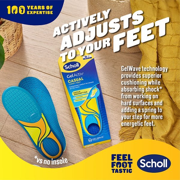 Scholl Gel Activ Insole Casual Small