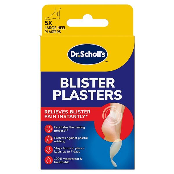 Scholl 5x Large Heel Plasters