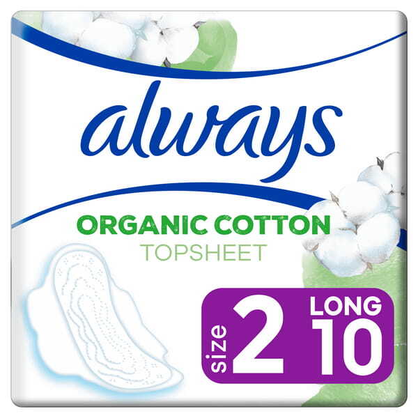 Always Cotton Protection Ultra Long Size 2 Towels 10 Pads