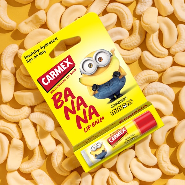 Carmex Minions Banana Lip Balm Stick SPF15 4.25G