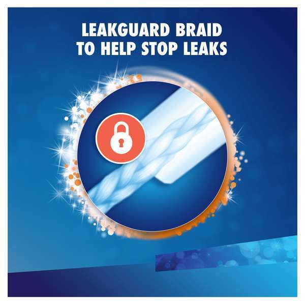 Tampax Compak Pearl Super Plus Applicator Tampons Single X18