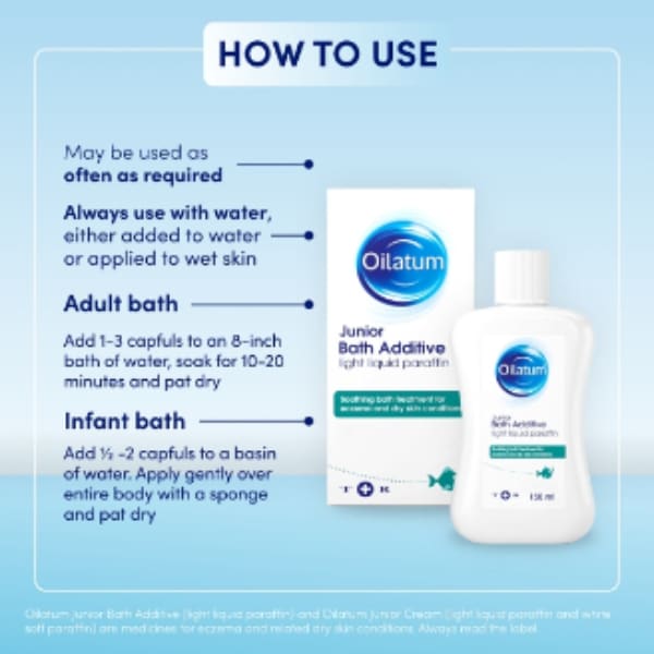 Oilatum Junior Bath Foam 150ml
