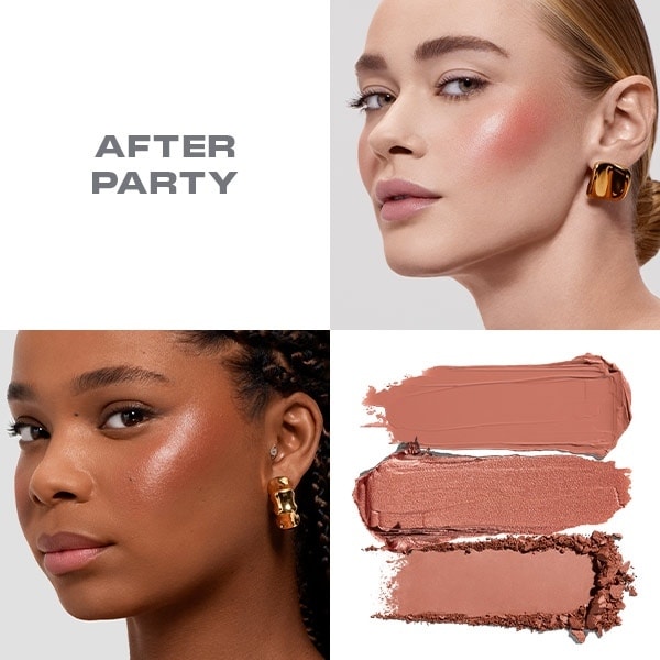 Morphe Cheek Thrills Multi-Finish Face Trio - After Party