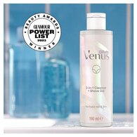 Venus For Pubic Hair, 2-In-1 Cleanser + Shaving Gel 190ml