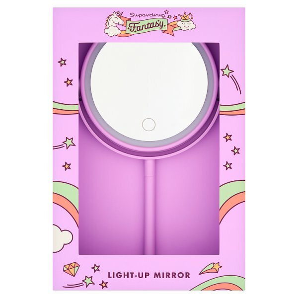 Superdrug Fantasy LED Mirror With Storage Beauty Gift