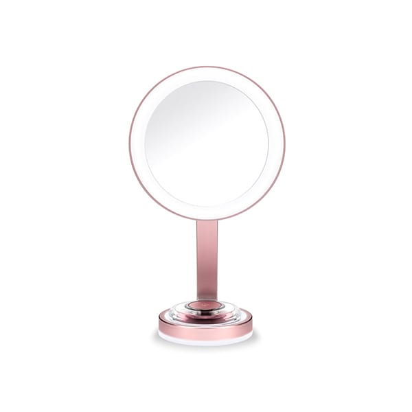 BaByliss Rose Gold Illuminated LED Beauty Mirror