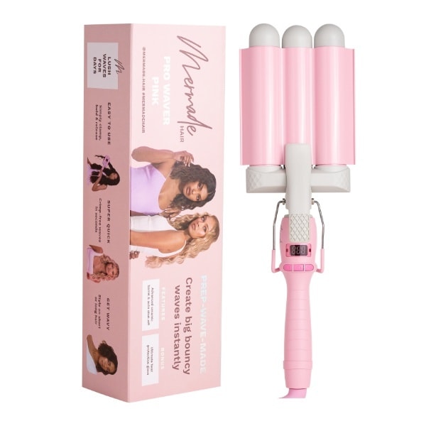 Pro Waver 32mm Pink by Mermade Hair