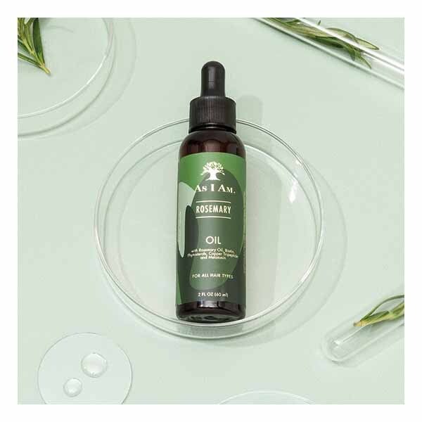 As I Am  Rosemary Oil with Rosemary Oil, Biotin and Melatonin 2oz