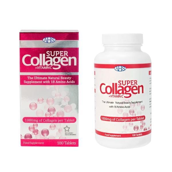 AHS Super Collagen and Vitamin C 180s