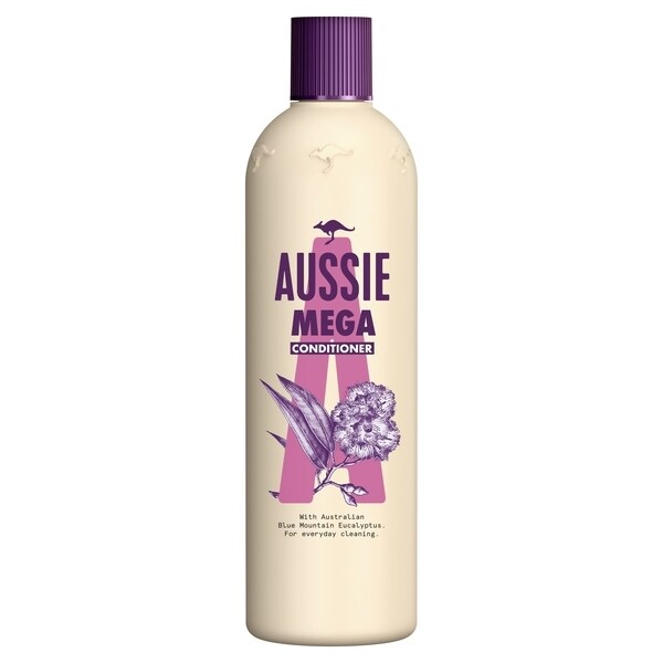 Aussie Mega Hair Conditioner For Everyday Conditioning 350ml