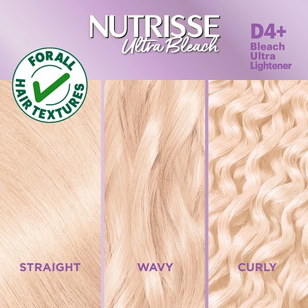 Garnier Nutrisse Ultra Bleach Permanent Hair Dye D4+