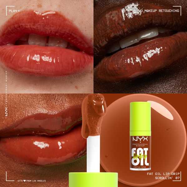 NYX Professional Makeup Fat Oil Lip Drip Gloss Scrollin
