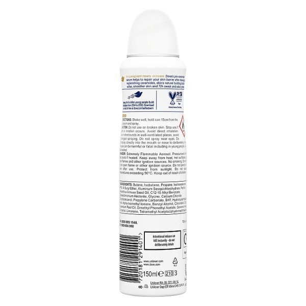Dove Advanced Care Açaí Berry Anti-perspirant Deodorant Aerosol 150 ml