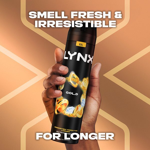 Lynx Gold Aerosol Body Spray 250 ml