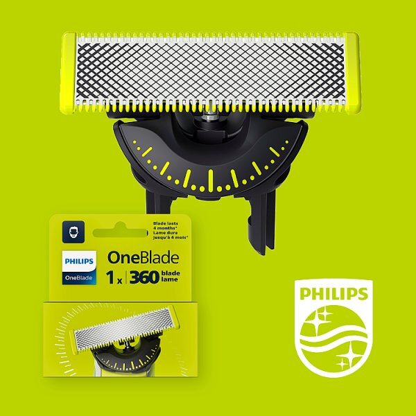 Philips Oneblade Replacement 360 Blade Pack X1