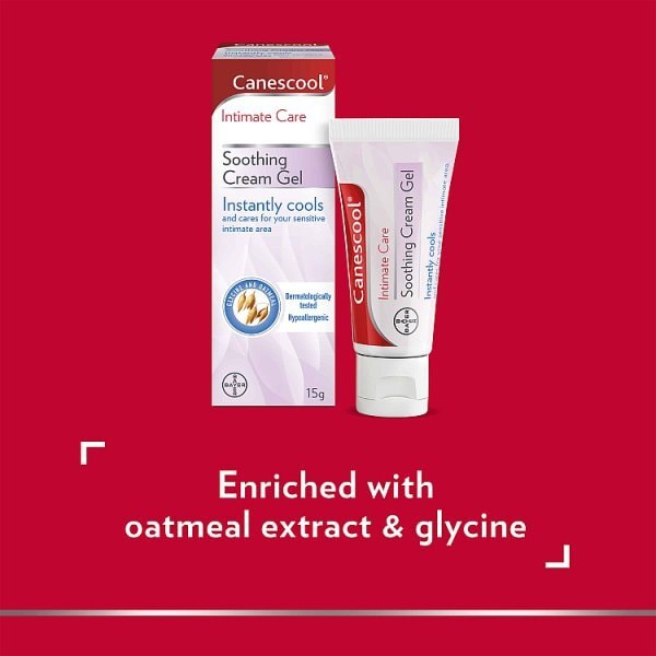Canescool Intimate Care Soothing Cream Gel 15g