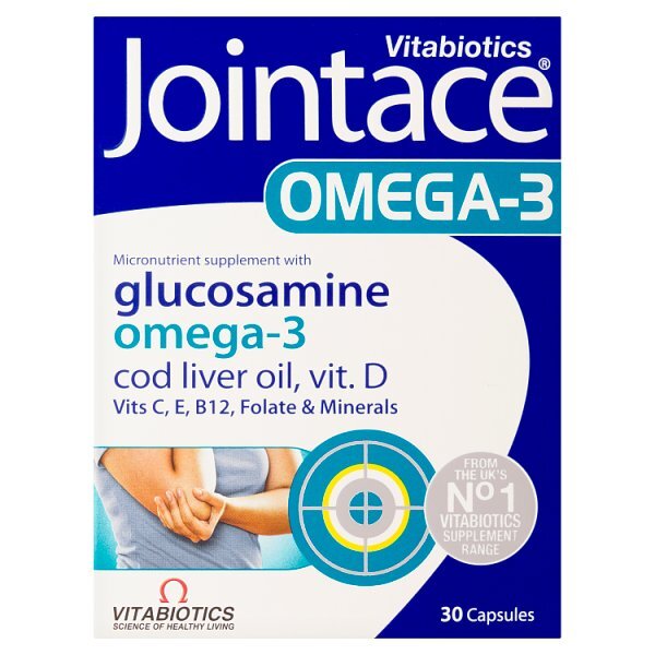 Vitabiotics Jointace Omega 3 and Glucosamine Tablets 30s