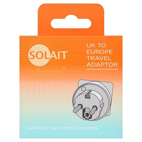 Solait UK To EU Travel Adaptor