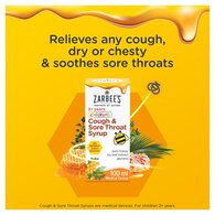 Zarbee's Children's Cough & Sore Throat Syrup 100Ml